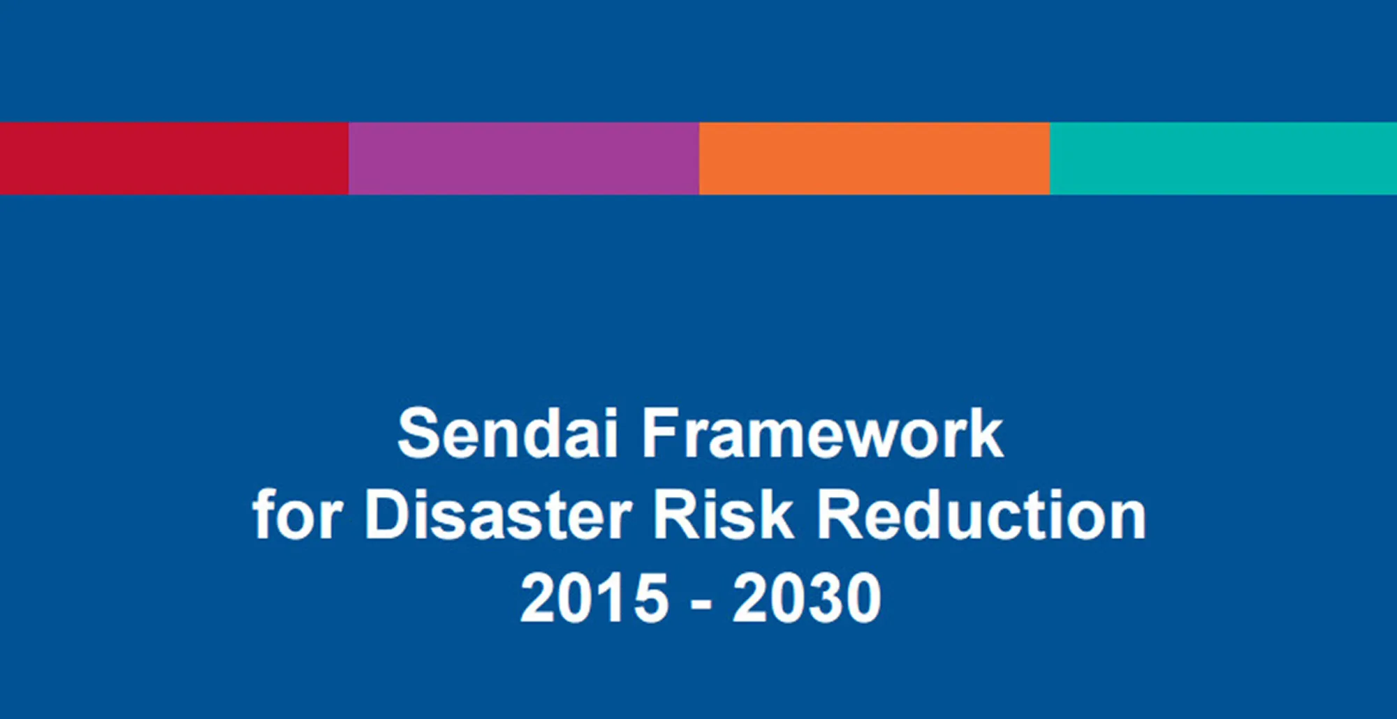 Sendai Framework